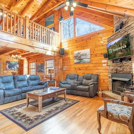 Comfort Cabin Bearway To Heaven W Private Hot Tub بيدجن فورج المظهر الخارجي الصورة