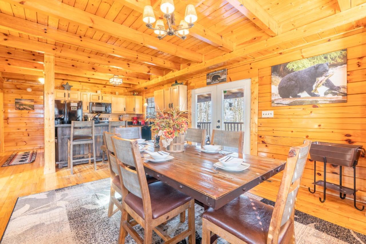 Comfort Cabin Bearway To Heaven W Private Hot Tub بيدجن فورج المظهر الخارجي الصورة