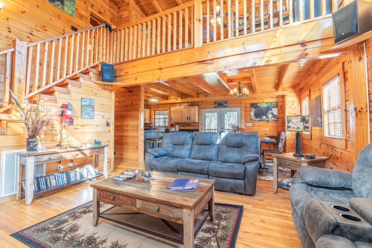 Comfort Cabin Bearway To Heaven W Private Hot Tub بيدجن فورج المظهر الخارجي الصورة