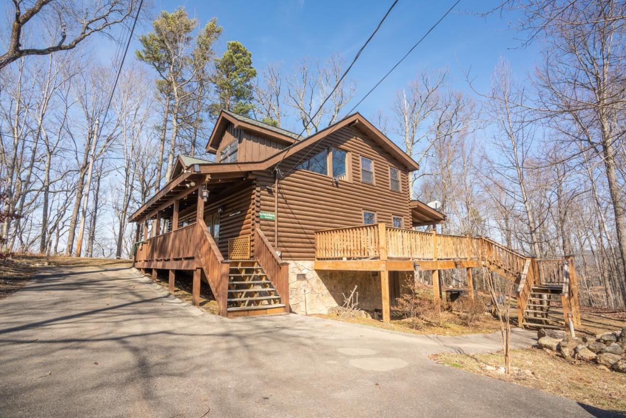 Comfort Cabin Bearway To Heaven W Private Hot Tub بيدجن فورج المظهر الخارجي الصورة
