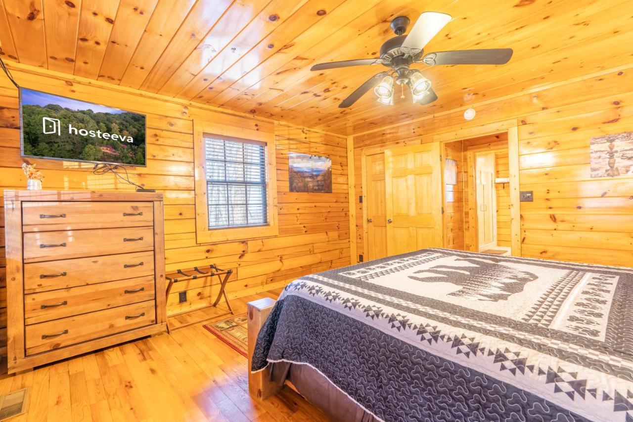 Comfort Cabin Bearway To Heaven W Private Hot Tub بيدجن فورج المظهر الخارجي الصورة