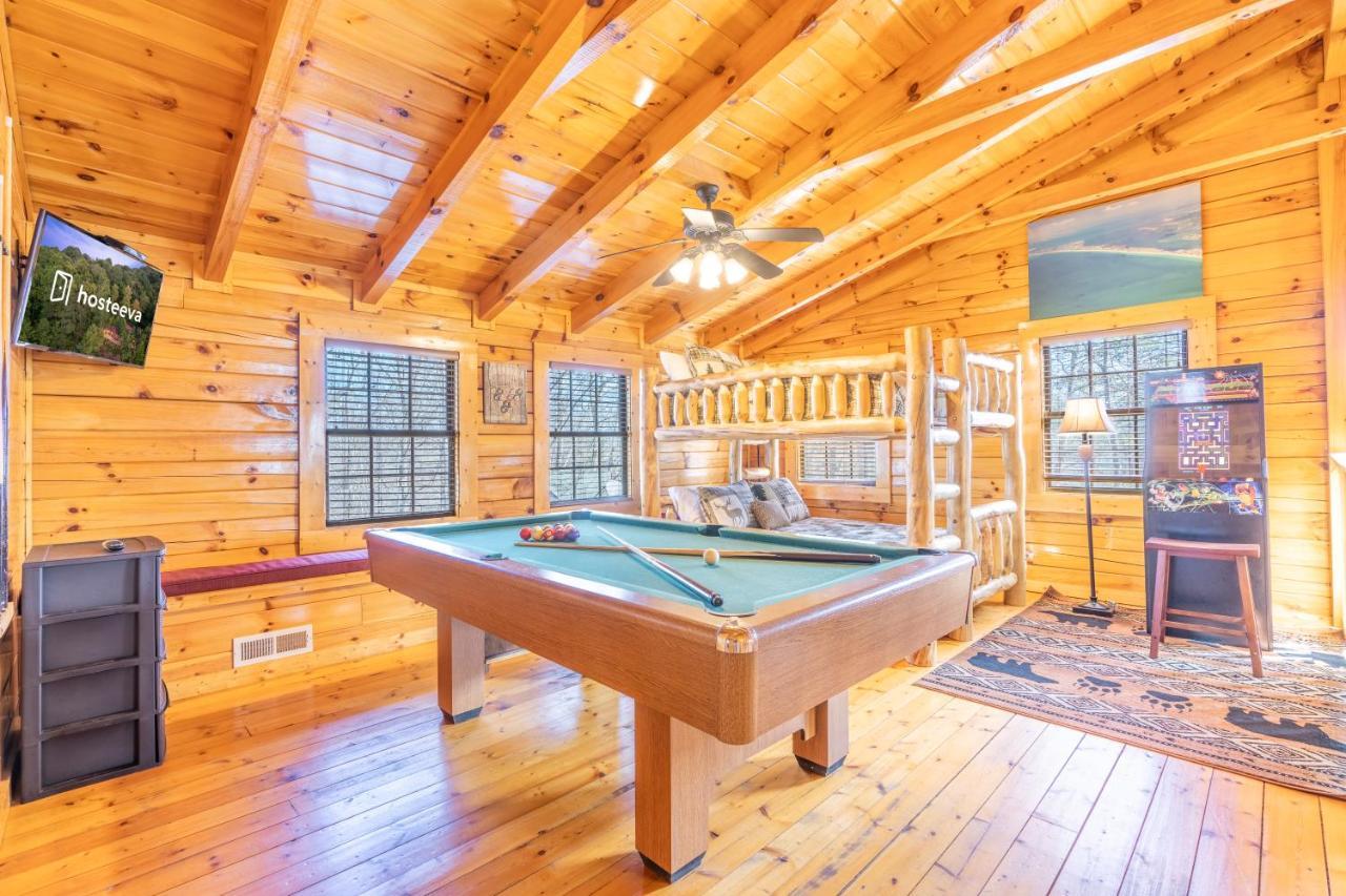 Comfort Cabin Bearway To Heaven W Private Hot Tub بيدجن فورج المظهر الخارجي الصورة