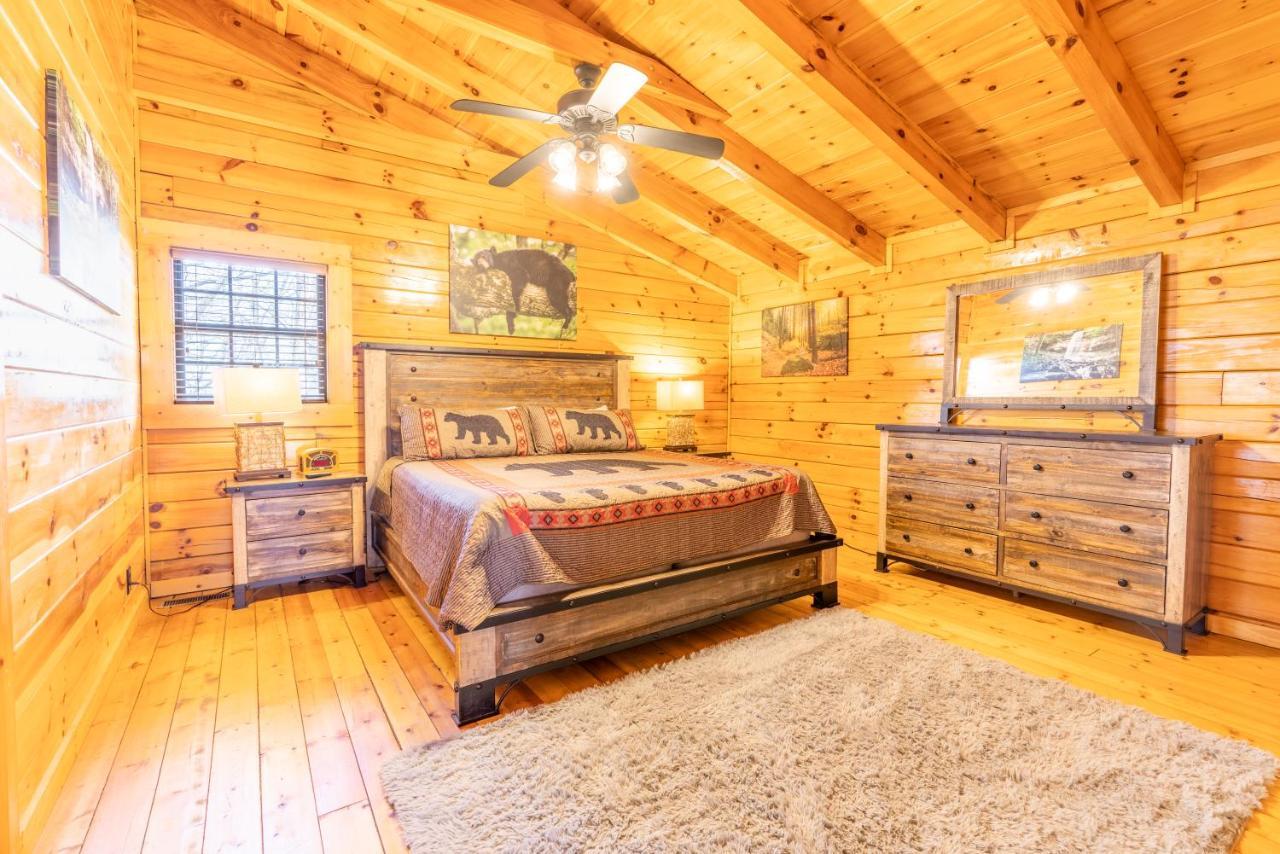 Comfort Cabin Bearway To Heaven W Private Hot Tub بيدجن فورج المظهر الخارجي الصورة