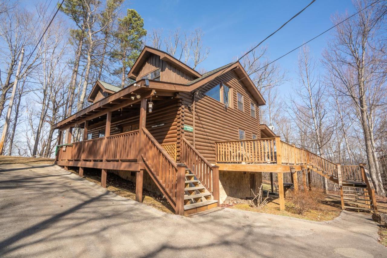 Comfort Cabin Bearway To Heaven W Private Hot Tub بيدجن فورج المظهر الخارجي الصورة