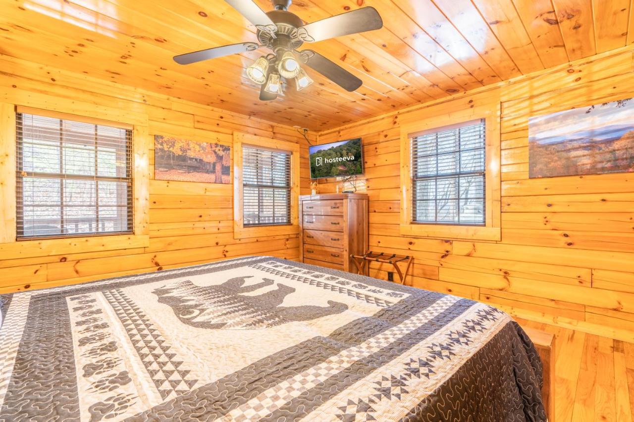 Comfort Cabin Bearway To Heaven W Private Hot Tub بيدجن فورج المظهر الخارجي الصورة