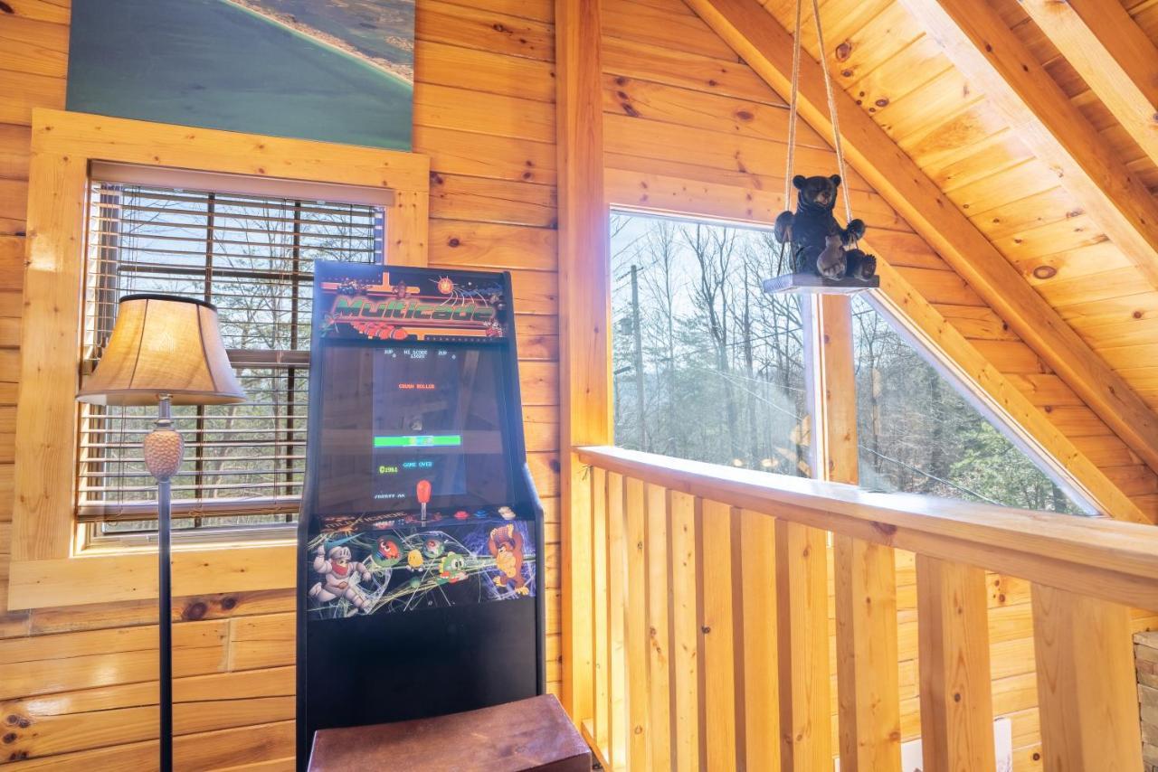 Comfort Cabin Bearway To Heaven W Private Hot Tub بيدجن فورج المظهر الخارجي الصورة