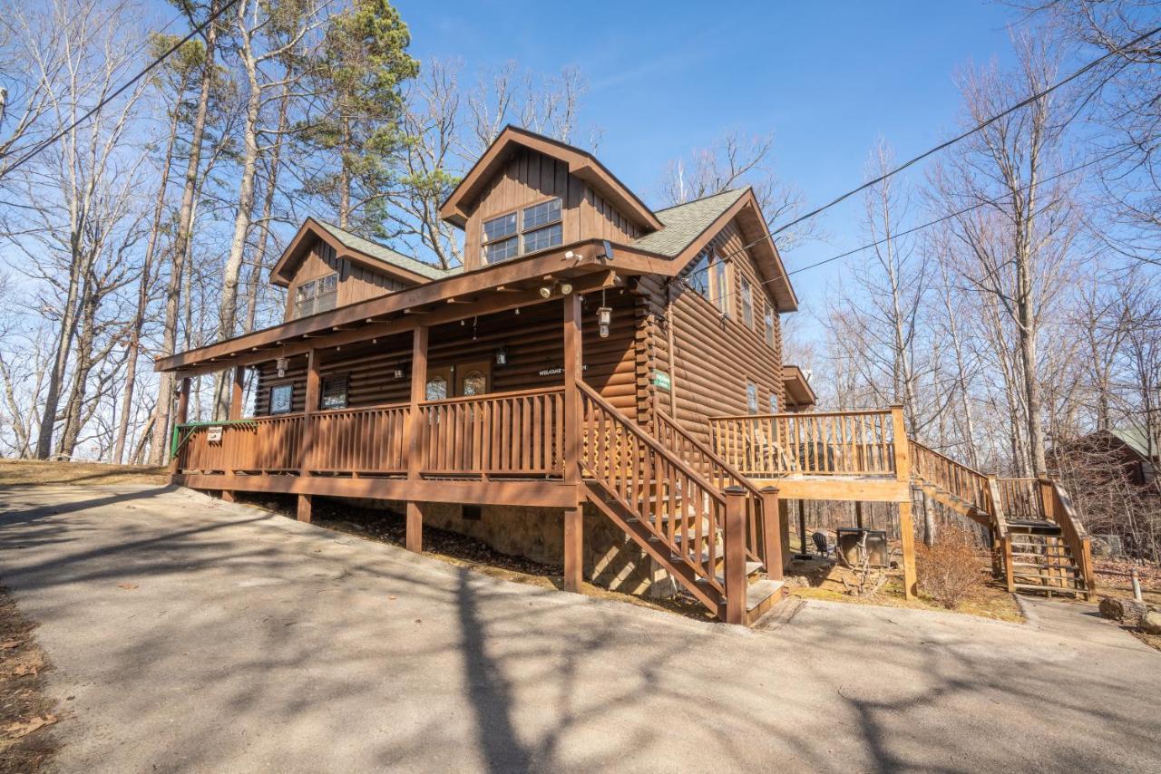 Comfort Cabin Bearway To Heaven W Private Hot Tub بيدجن فورج المظهر الخارجي الصورة