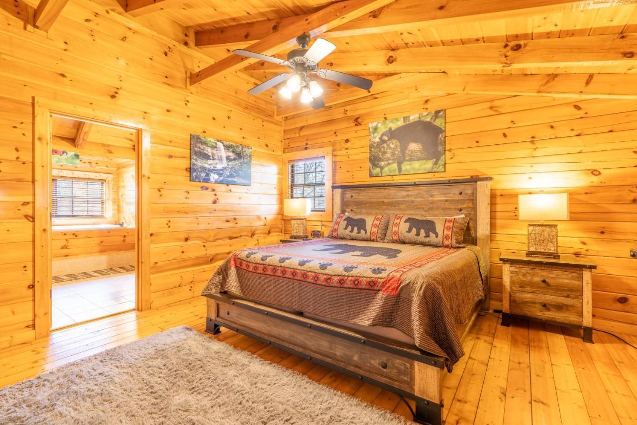 Comfort Cabin Bearway To Heaven W Private Hot Tub بيدجن فورج المظهر الخارجي الصورة