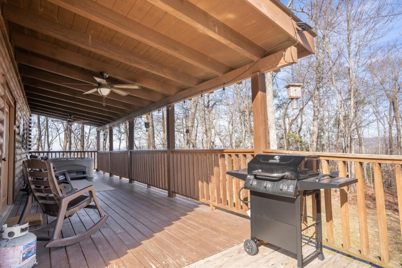 Comfort Cabin Bearway To Heaven W Private Hot Tub بيدجن فورج المظهر الخارجي الصورة